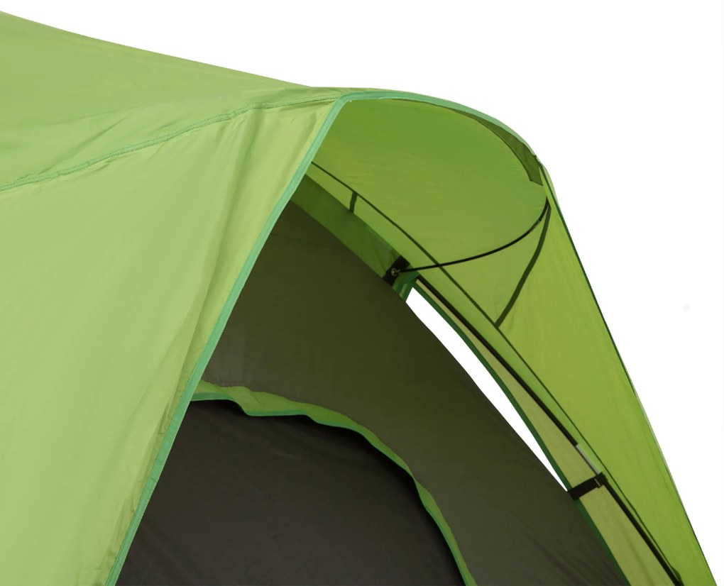 Outsunny Cort auto, cort de camping, cort de călătorie, pentru 4-5 persoane, fibră de sticlă, poliester, verde, 300 x 300 x 230 cm | Aosom Romania