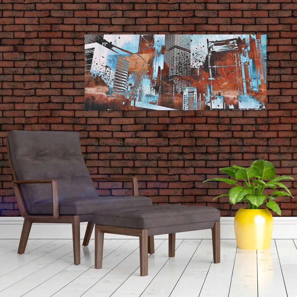 Tablou - Zgârie-nori (120x50 cm)