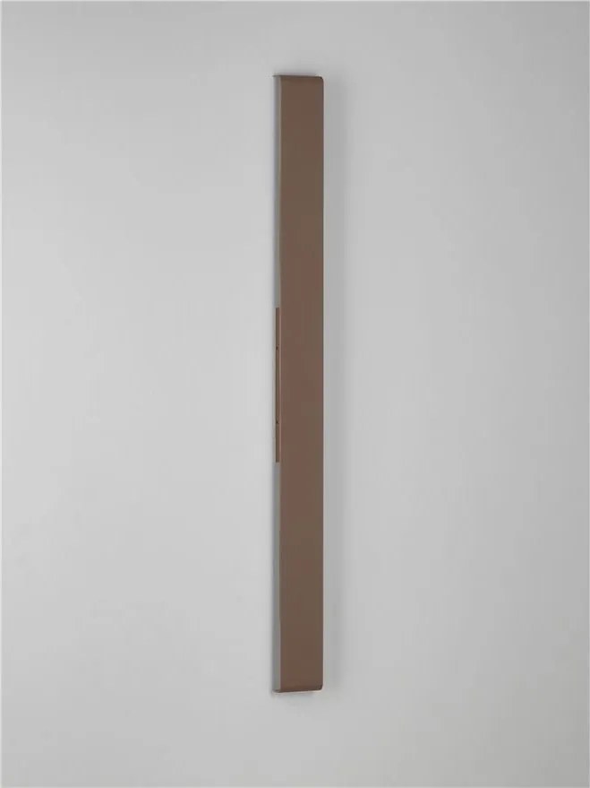 Aplica exterior corten liniara 100cm IP65 LED 3000K RANGE