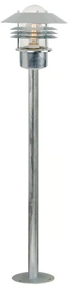 Nordlux - Lampă de exterior VEJERS 1x E27/60W/230V IP54, argintie