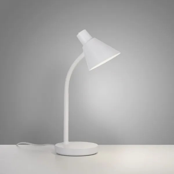 JUST LIGHT. 11248-16 - Lampă de birou LED flexibilă PIXIE, 4,5 W, 230 V, albă