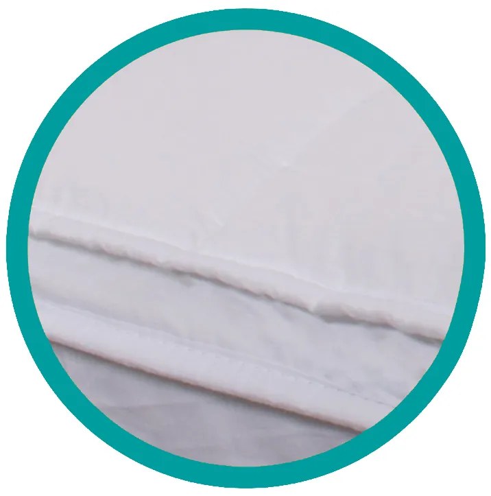 Protectie pentru saltea cu doua straturi - TOPPER 200 x 220 cm