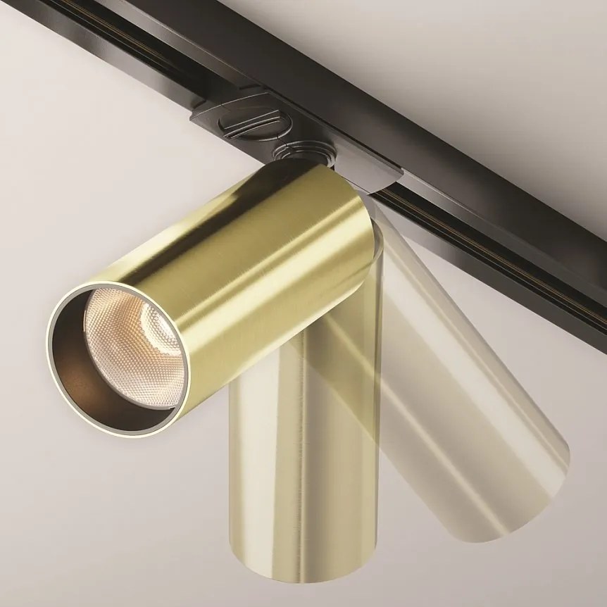 Accesoriu, Spot LED pentru sinele monofazate Unity, Focus alama