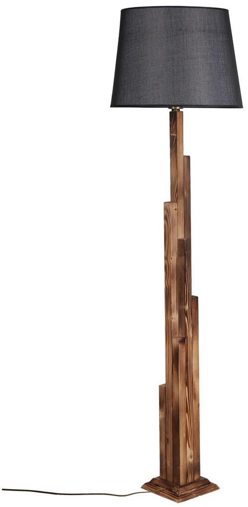 Lampadar haaus Kule, 60 W, Maro/Negru, Total Height: 165 cm