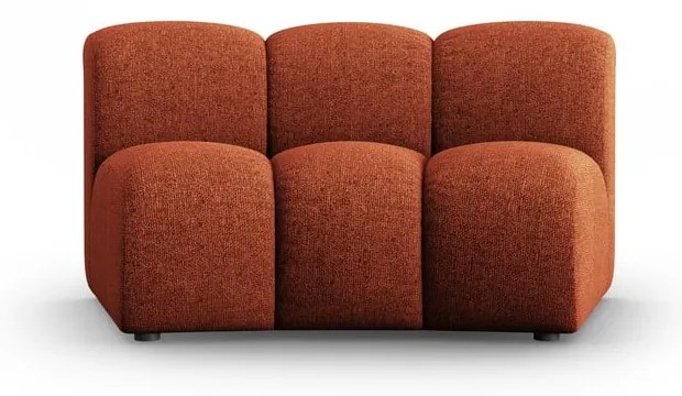 Modul pentru canapea cărămiziu (de mijloc) Lupine – Micadoni Home
