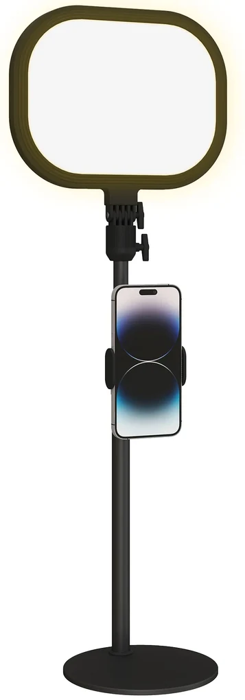 HOMCOM Lampă LED reglabilă: 5 culori, 10 niveluri, memorie – birou/dormitor. | Aosom Romania