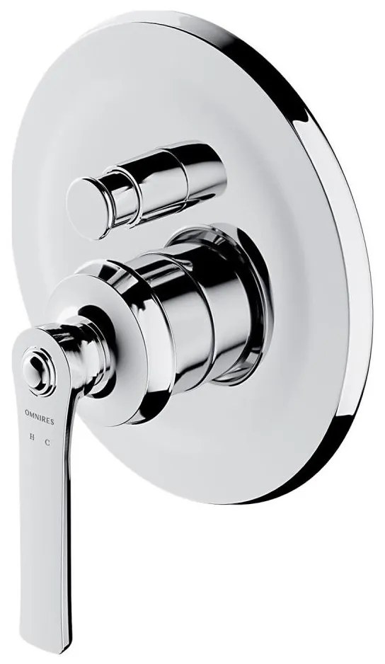 OMNIRES AM5235CR - Baterie de duș încastrabilă ARMANCE
