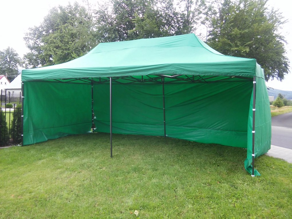 ShopJK CORT PAVILION PROFI 3X6 M CAMUFLAJ