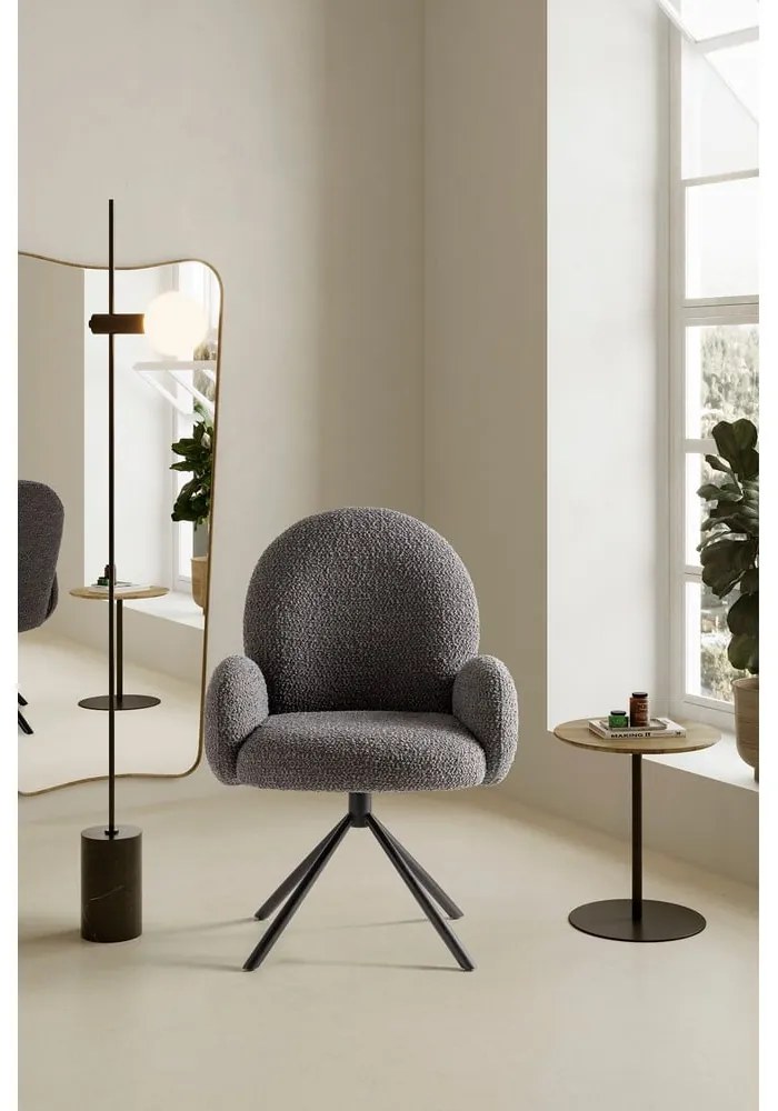 Fotoliu gri închis Dario – Marckeric