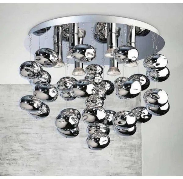 Azzardo AZ2541 - Plafonieră LUVIA 6xGU10/40W/230V