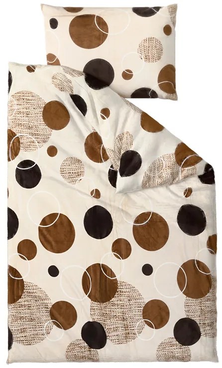 Lenjerie cocolino AURELIA crem Dimensiune lenjerie de pat: 70 x 90 cm | 140 x 200 cm