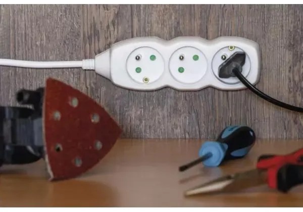 Prelungitor 3Z 5m alb