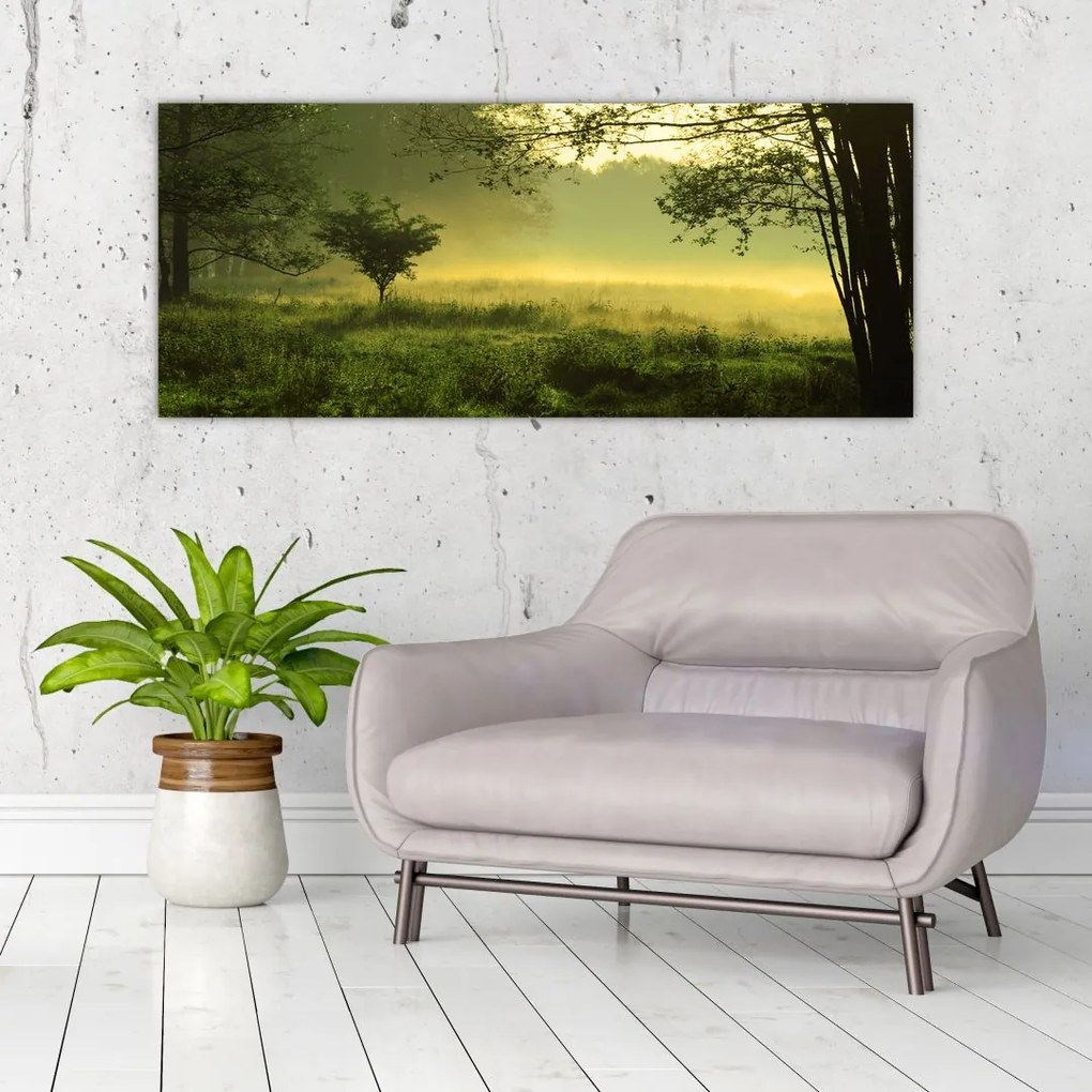 Tablou - Pădurea trezită (120x50 cm)