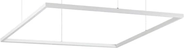 Ideal Lux - Lustru LED suspendat pe cablu ORACLE SLIM LED/53W/230V 3000K 90x90 cm alb