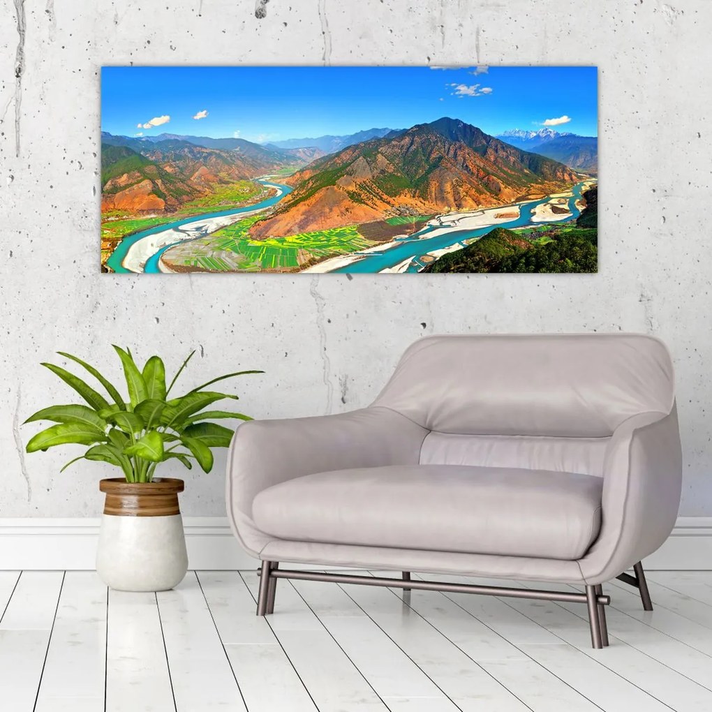 Tablou - Râul Yangtze (120x50 cm)