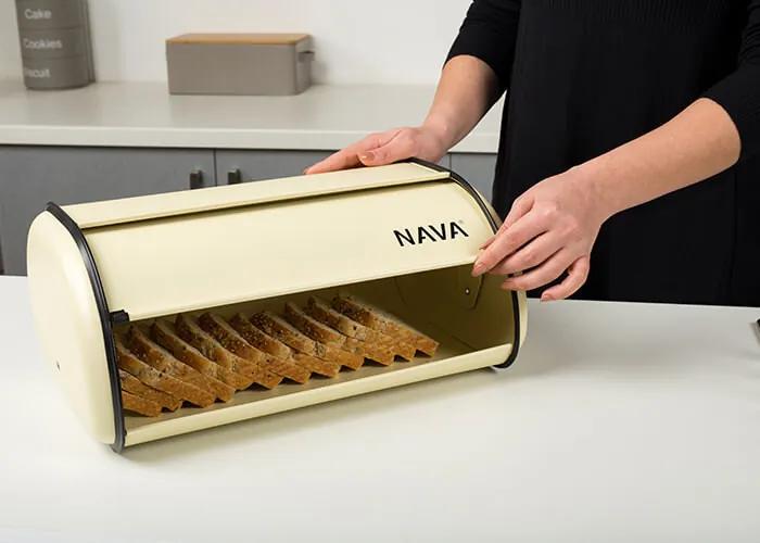 Cutie metalica depozitare pentru paine Terrestrial NAVA NV 186 202
