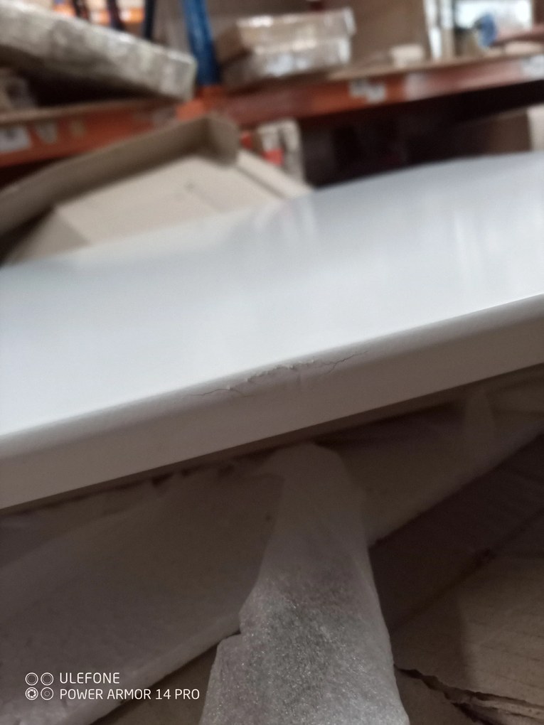 OFERTA Masa de dining alba COMBO 120X75 II. calitate