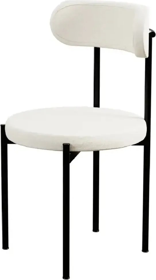 Scaun Onita, metal, negru