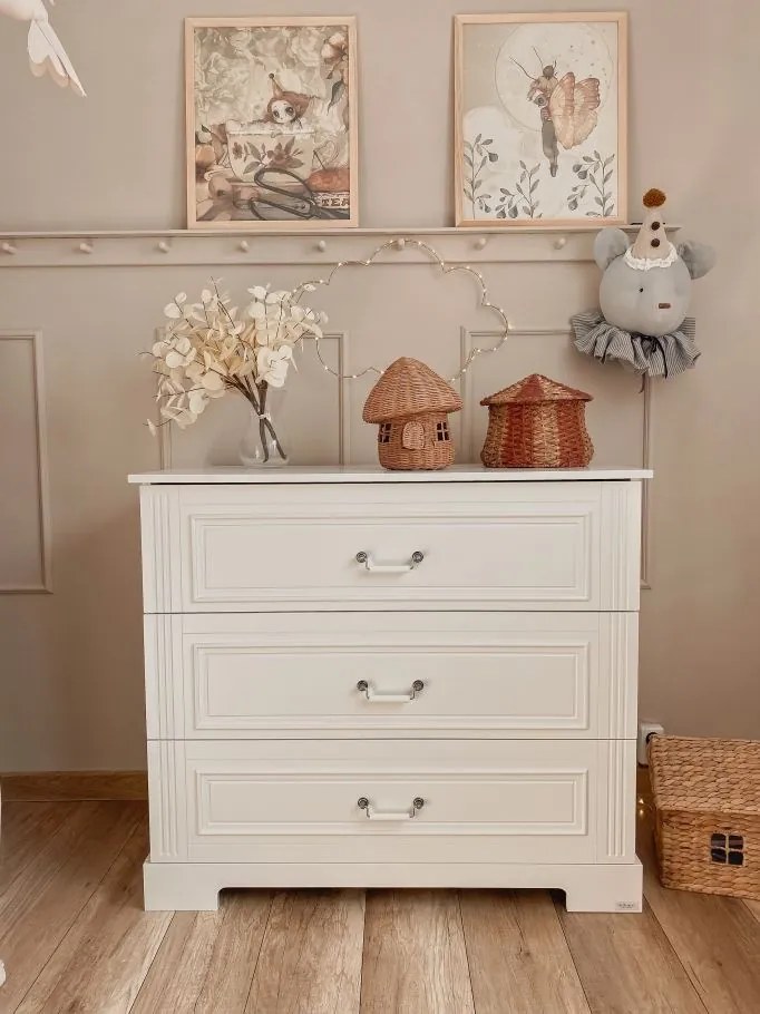 Comoda eleganta Ines alba L102 cm