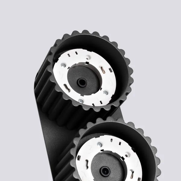 Sollux SL.1788 - Spot AURA 2xGX53/10W/230V negru