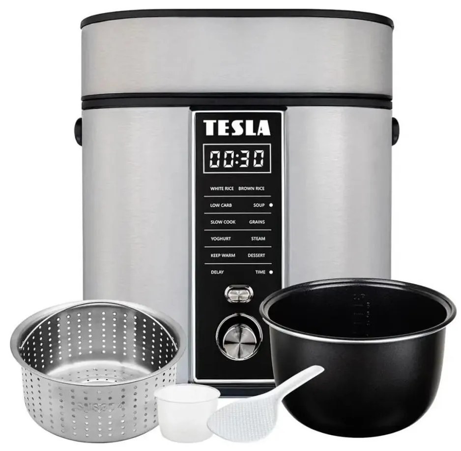 Aparat multifuncțional de gătit orez TESLA Electronics MultiCook 2,1 l 400W/230V