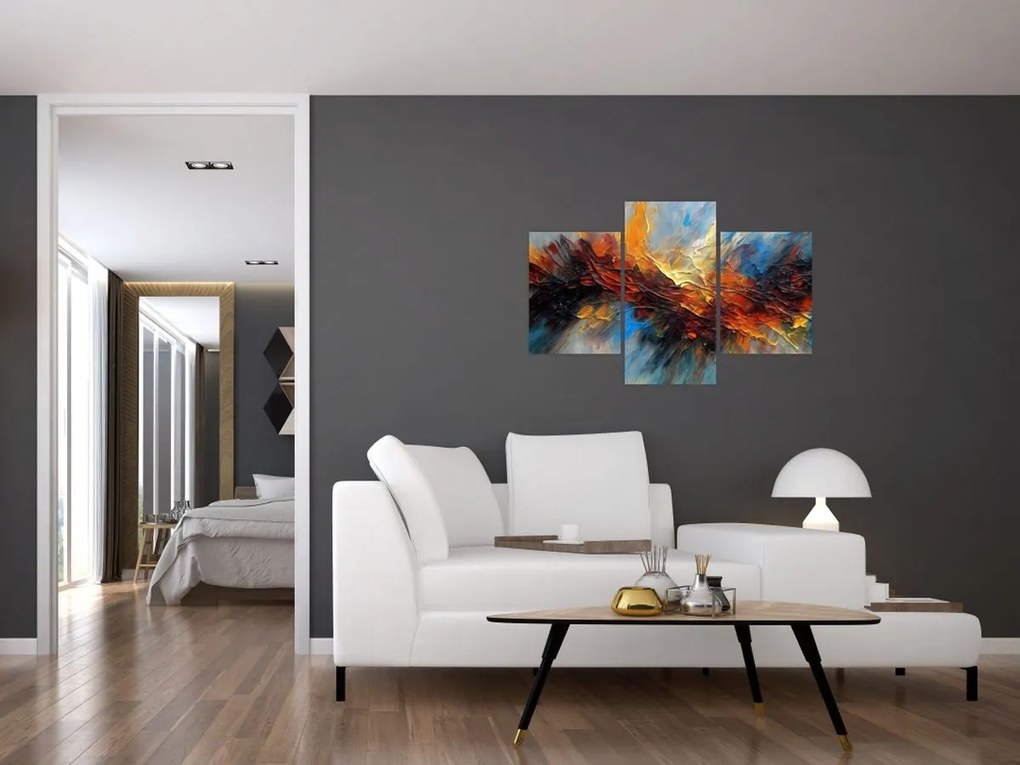 Tablou - Textura culorii (90x60 cm)