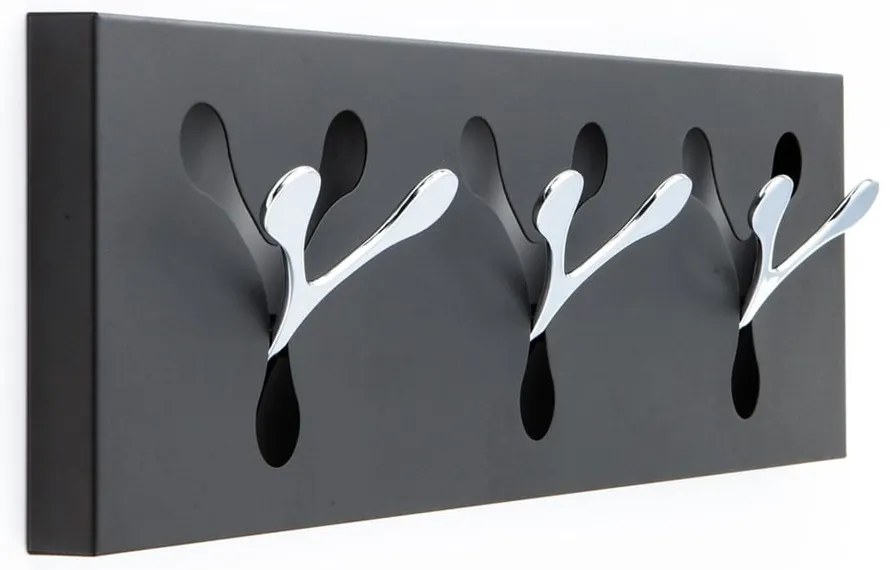 Cuier de perete Tomasucci New Bin, negru