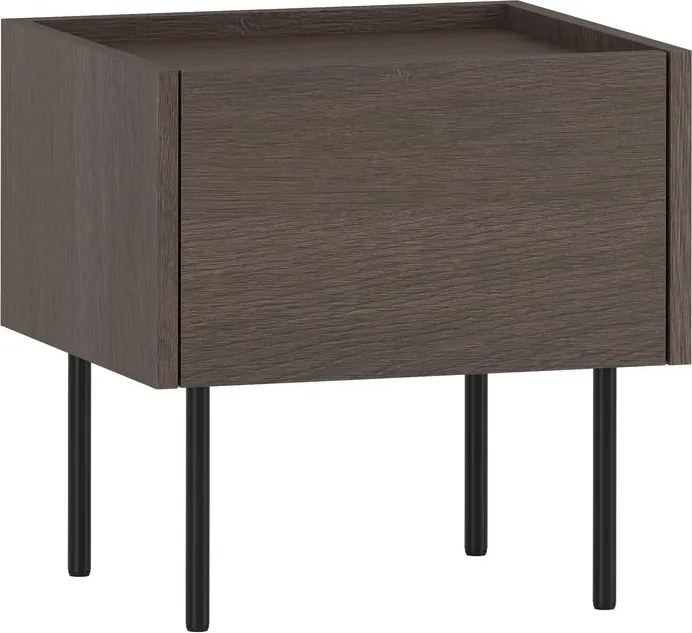 Noptieră Dunari cu sertar 45 cm - stejar dunin