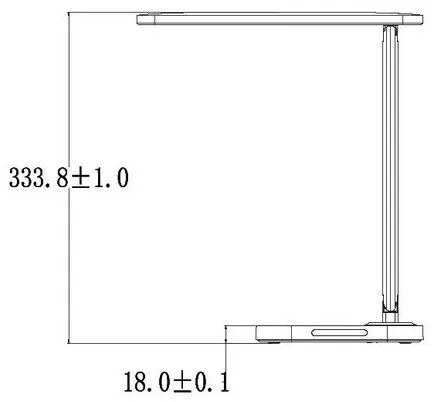 Lampă LED de masă dimabilă tactilă cu conector USB KIARA LED/7W/230V neagră