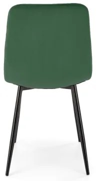 Scaun de dining ORIS, 1 buc., verde închis