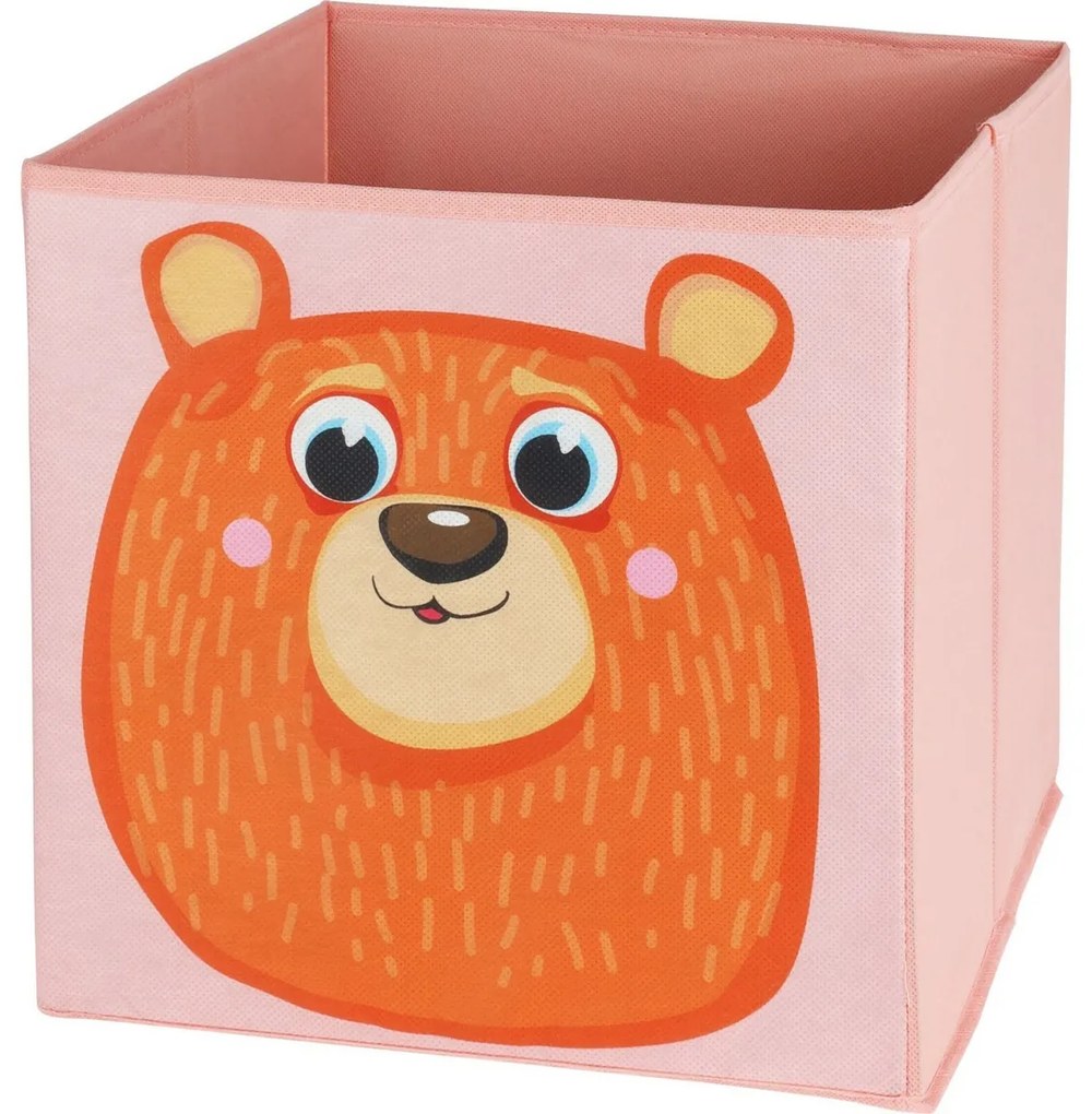Cutie de depozitare din material nețesut Ursuleț30 x 30 cm