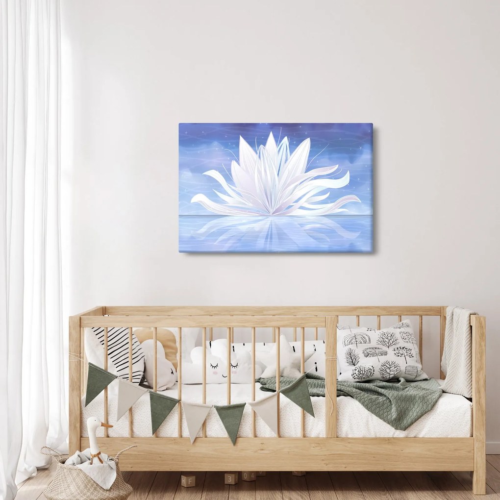 Tablou - Floare de lotus (90x60 cm)