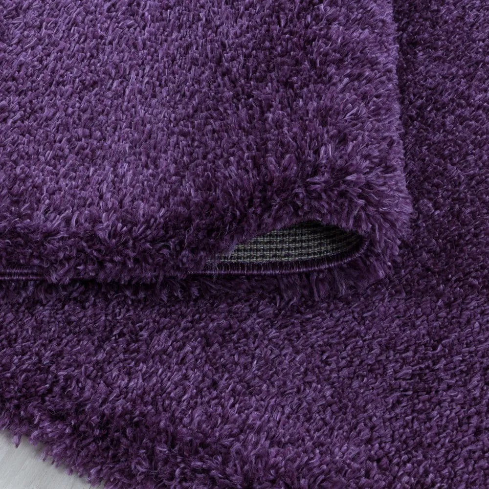 Covor tip traversă violet 80x250 cm Fluffy – Ayyildiz Carpets