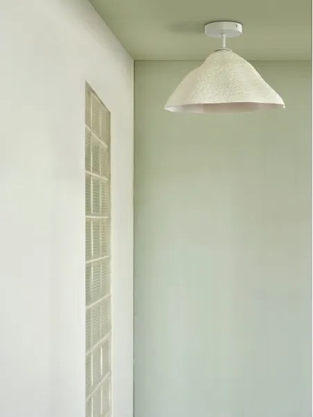 Osram - Lustră aplicată LOTUS LEAF 1xE27/9W/230V diam. 39,6 cm