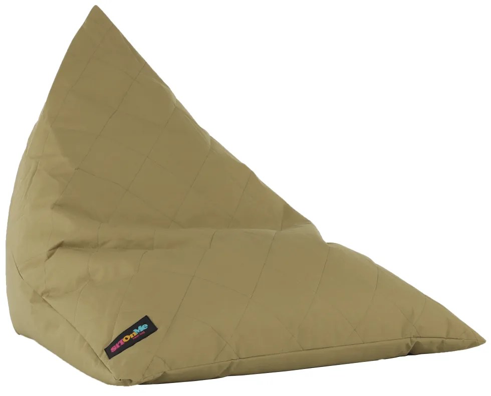Fotoliu tip sac, material textil bej, VETOK