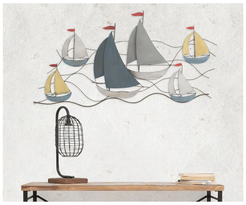 Decorațiune de perete Mauro Ferretti Sea, 114,5 x 62,5 cm