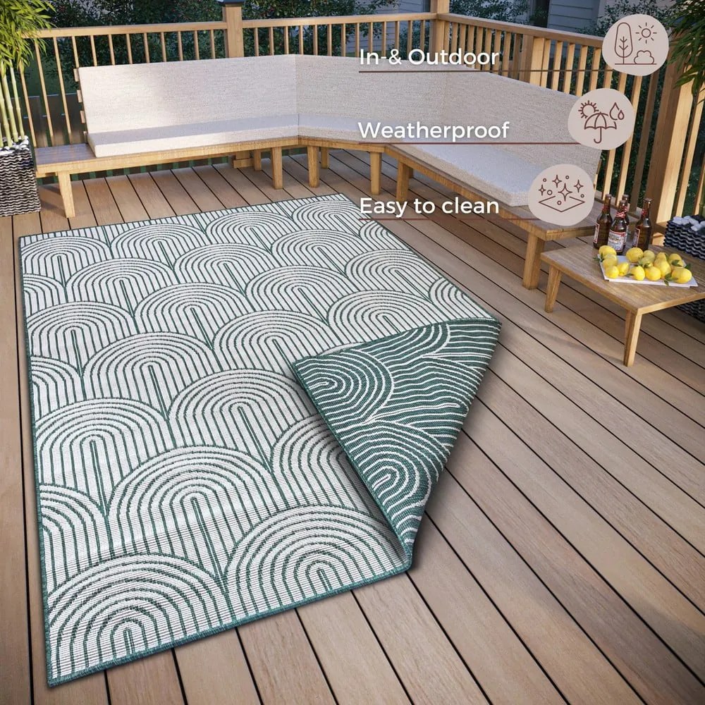 Covor de exterior verde 240x330 cm Pangli Green – Hanse Home