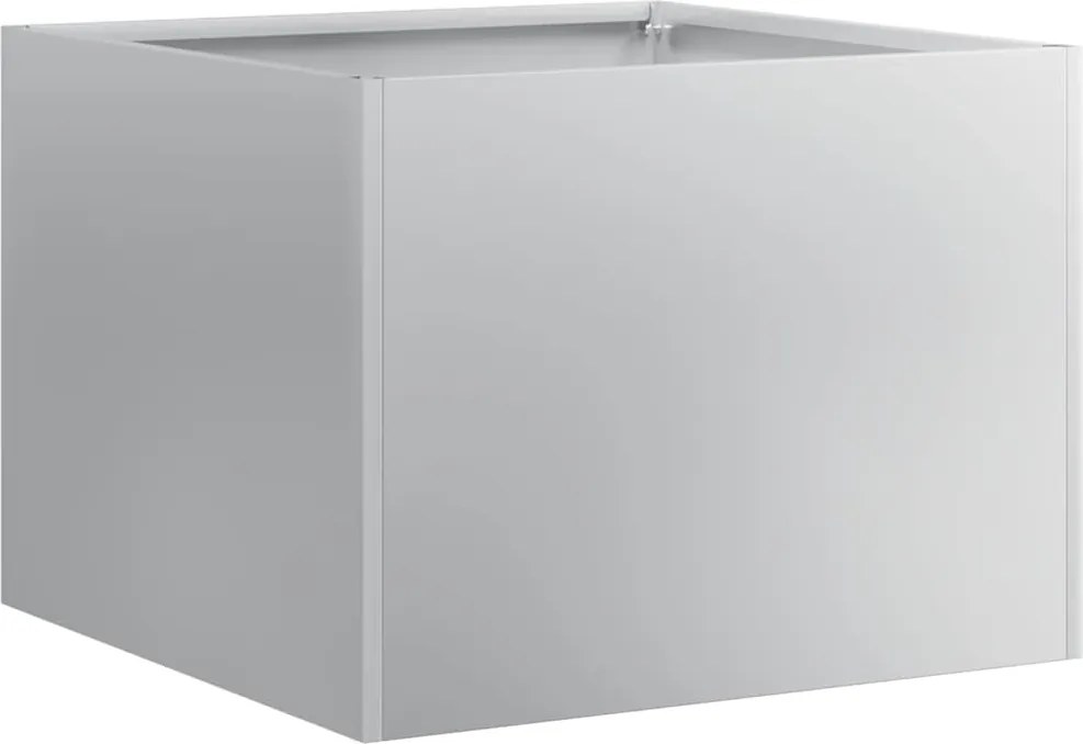 vidaXL Jardinieră 40x40x30 cm oțel galvanizat