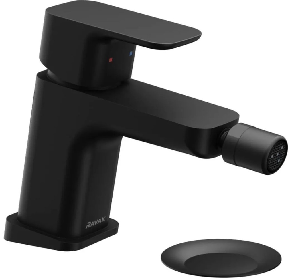 Ravak X070155 - Baterie pentru bideu cu set de scurgere FREE, neagră