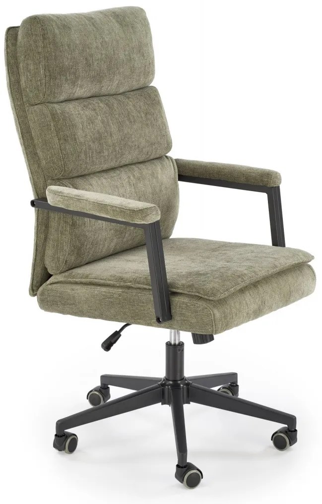 Scaun de birou Adriano stofa olive H110 cm