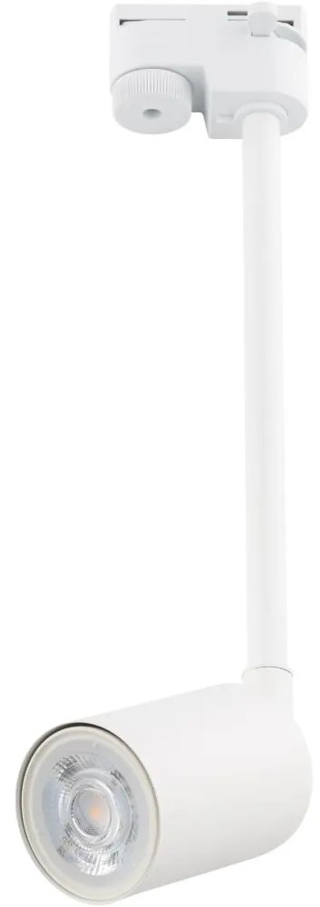 Lustră pe tijă pentru sistem de șină TOP 1xGU10/10W/230V alb