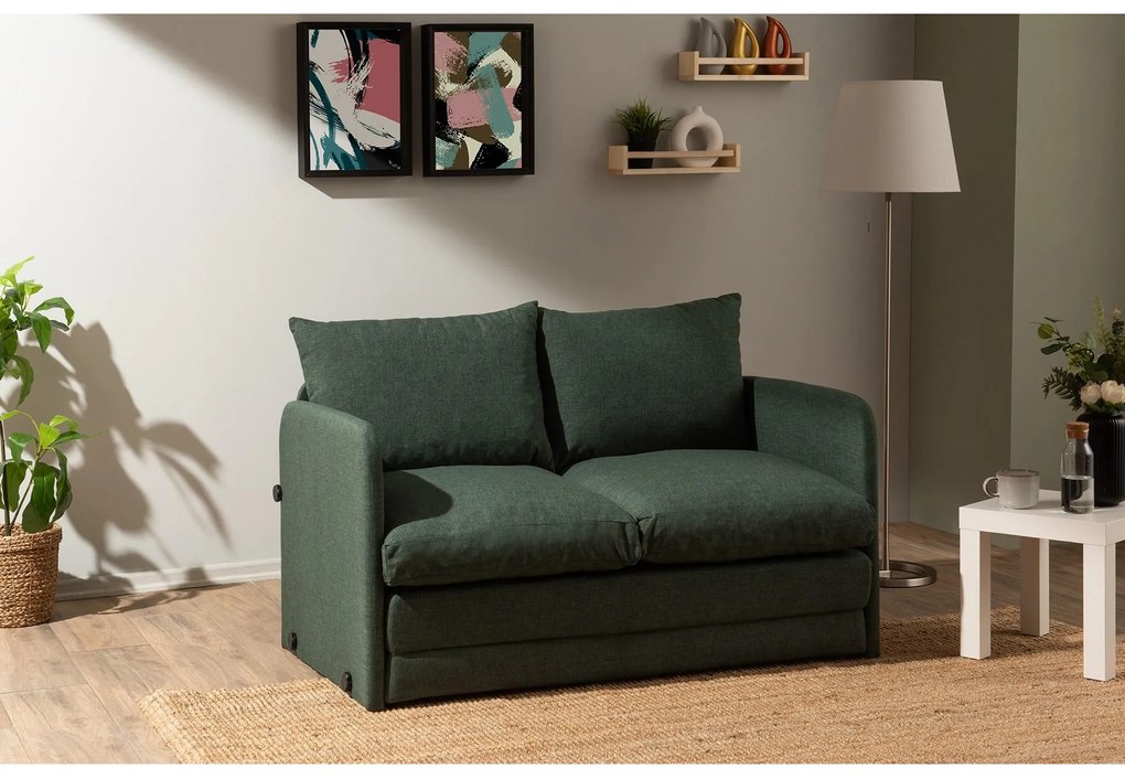Canapea extensibilă Sagoretti (Verde). 1107024