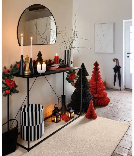 Atmosphera - Oglindă de perete ALICE 65x90 cm, neagră