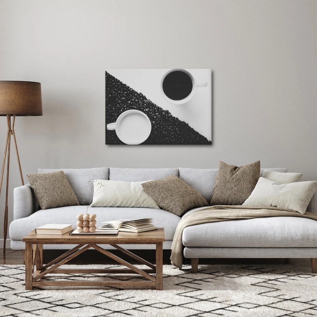 Tablou cu cafea (70x50 cm)