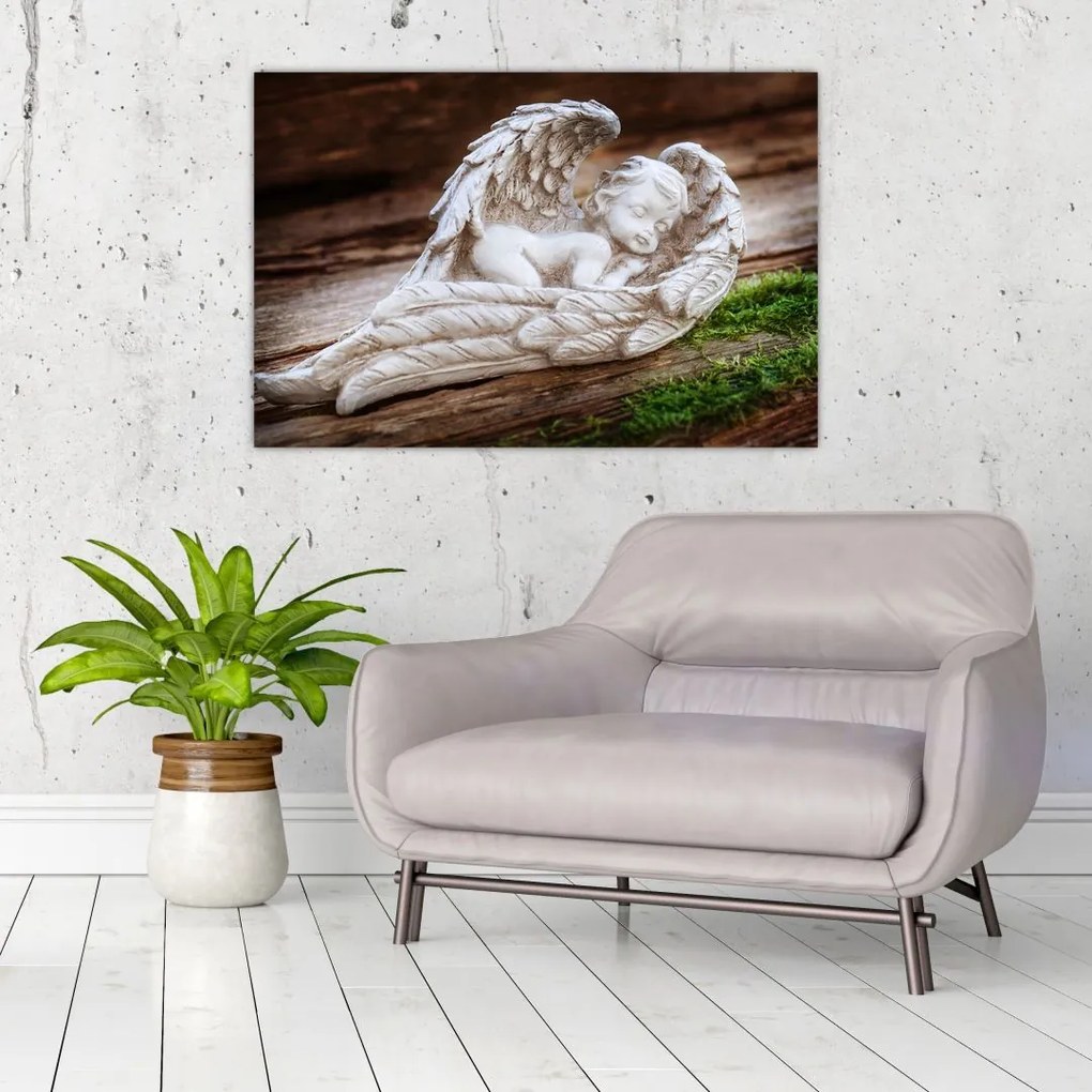 Tablou - Îngeraș dormind (90x60 cm)