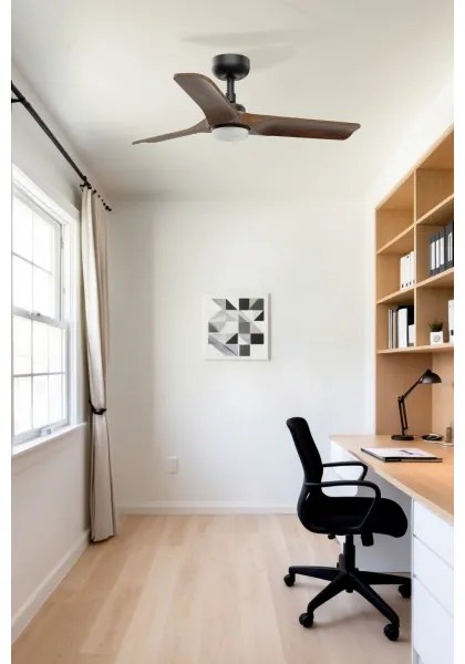 Ventilator LED dimabil FARO 33806-1TW HEYWOOD S LED/10W/230V 2700/4000/6000K + telecomandă