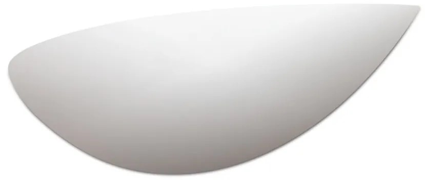 Aplica LED din ceramica GYPSUM alb