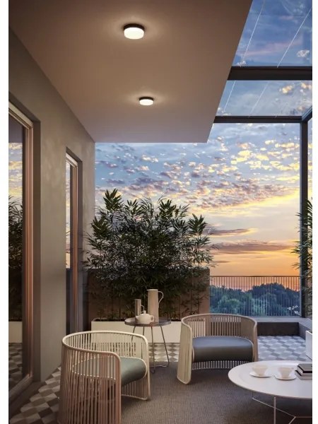 Aplică LED de exterior URANIA LED/10W/230V IP65 antracit Redo 90516