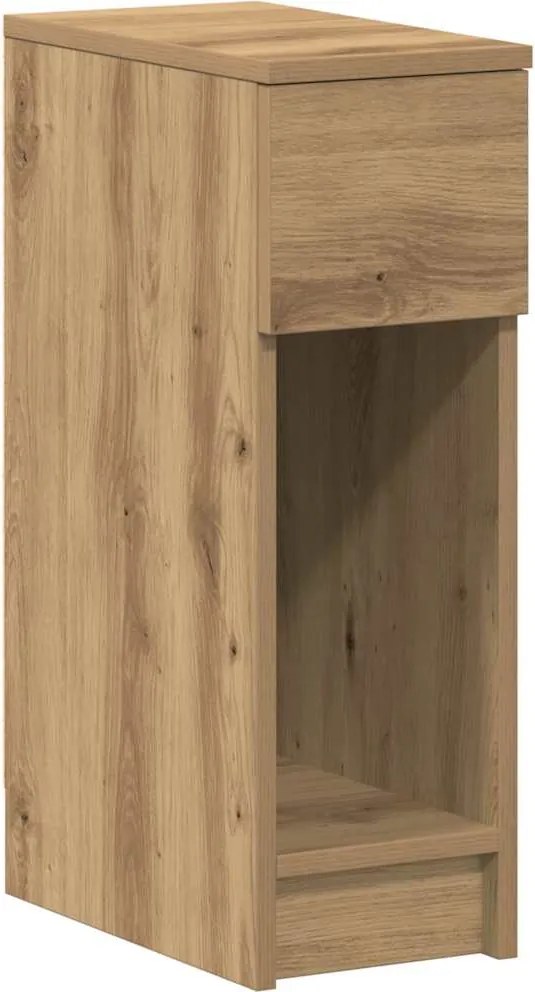 vidaXL Noptiera cu sertar Stejar artizanal 20x36x60 cm