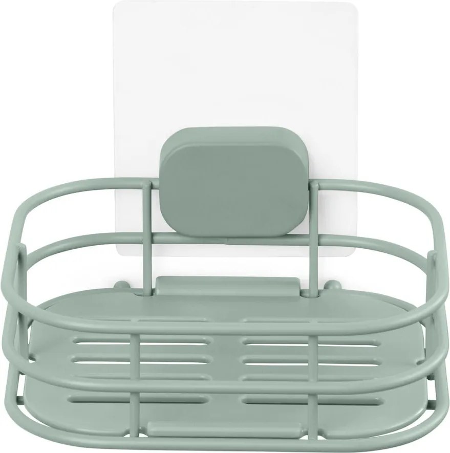 Savonieră verde-mentă autoadezivă din metal Grena – Compactor